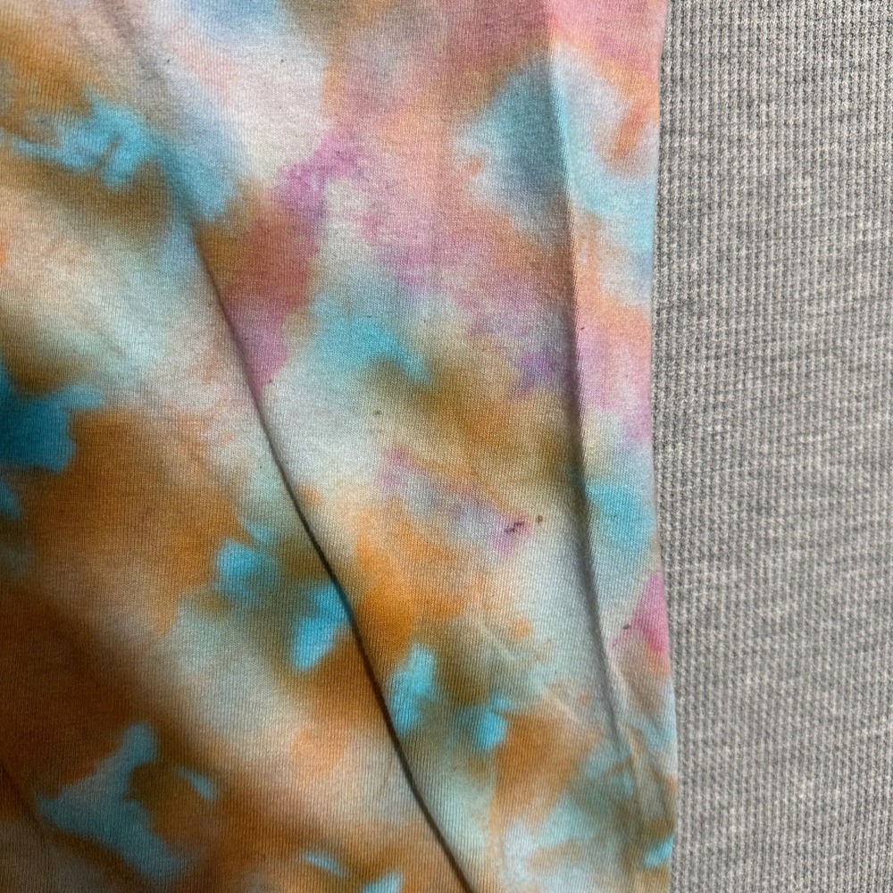 Hanes Heavyweight Barack Obama Tie Dye Graphic T-Shirt Multicolor Mens Size XL - Picture 13 of 16